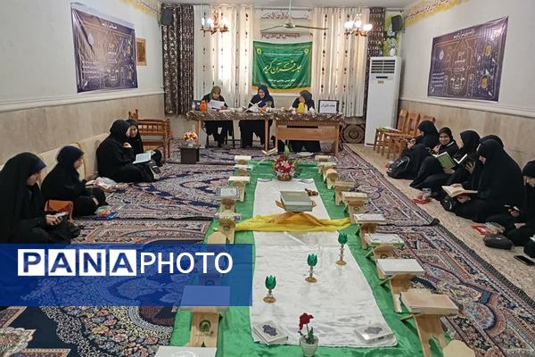 مسابقات قرآن، عترت و نماز مرحله استانی دختران در روستای نظر آقا منطقه سعدآباد 