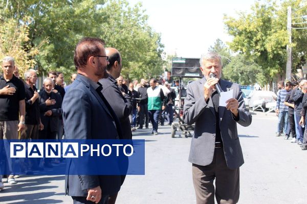 ملکان در سوگ خورشید خراسان
