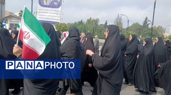 فریاد امت و راهپیمایی بشارت نصر در شهرستان محمودآباد