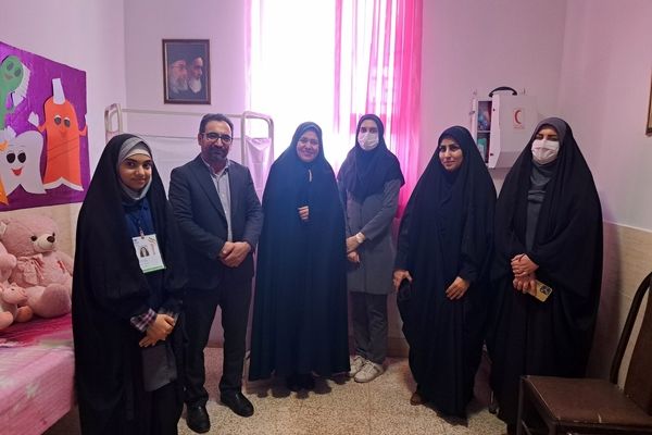 افتتاح اتاق بهداشت در دبستان دخترانه مالک‌ اشتر شهرستان ملارد