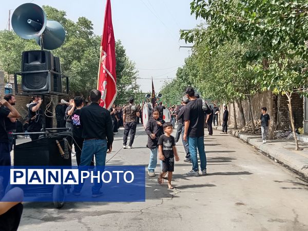 تاسوعای حسینی در شهر جعفریه قم 