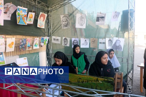 جشنواره ماها در دبستان دخترانه بعثت ۲؛ روزی پر از شادی و خلاقیت