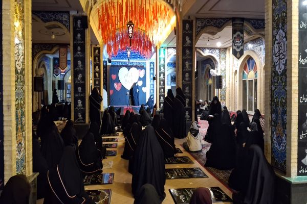 مراسم عزاداری اباعبدالله الحسین(ع) در گلزار شهدای گرمسار