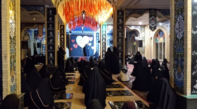 مراسم عزاداری اباعبدالله الحسین(ع) در گلزار شهدای گرمسار