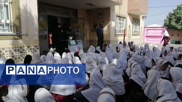  اولین سالگرد شهادت شهید خدمت آیت الله ابراهیم رئیسی در دبستان شطیطه ۲