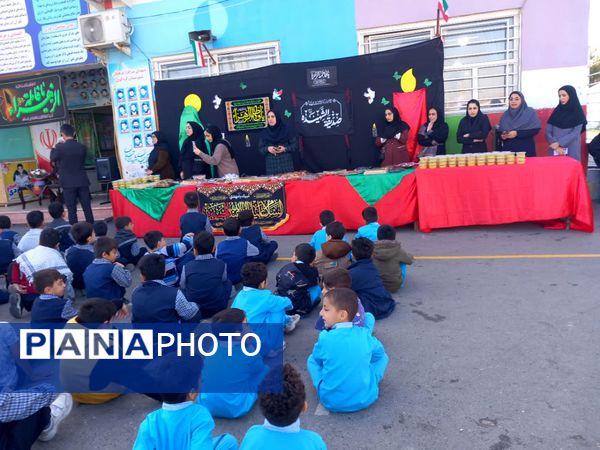 مراسم شهادت حضرت فاطمه(س) در مدرسه شهدای فرهنگی