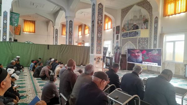 برگزاری آئین عبادی،سیاسی نماز جمعه در شهر قاضی 