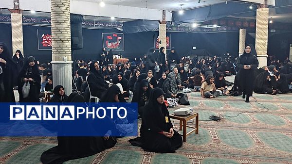 برگزاری مراسم شب چهارم محرم توسط هیات محبان اهل بیت قائمشهر