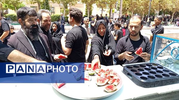 موکب‌های خدمت‌رسان به عزاداران حسینی در کاشمر