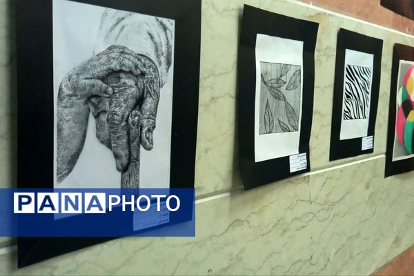 ژوژمان گرافیک در هنرستان اسوه رباط‌کریم