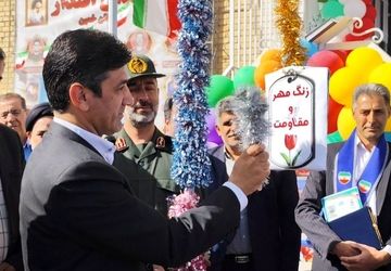 زنگ «مهر و مقاومت» در خمین طنین‌انداز شد: آغاز سال تحصیلی با یاد و نام ایثار شهدا