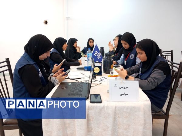 روز اول مانور رسانه‌ای پانا درسازمان دانش آموزی  استان خراسان رضوی