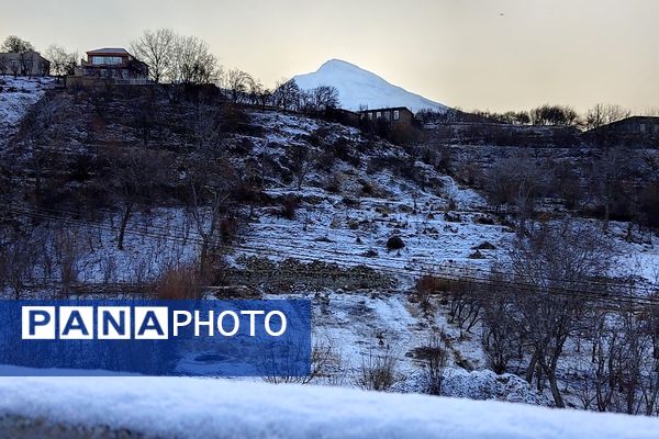 جلوه زمستانی طبیعت شهر بار نیشابور 
