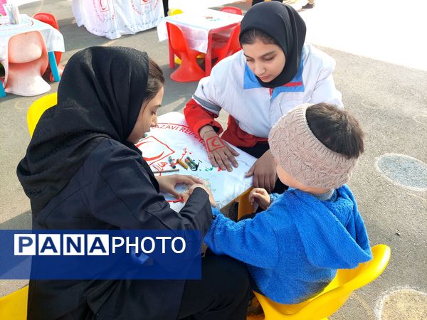 اردوی جهادی محبت در شهرک بهارستان