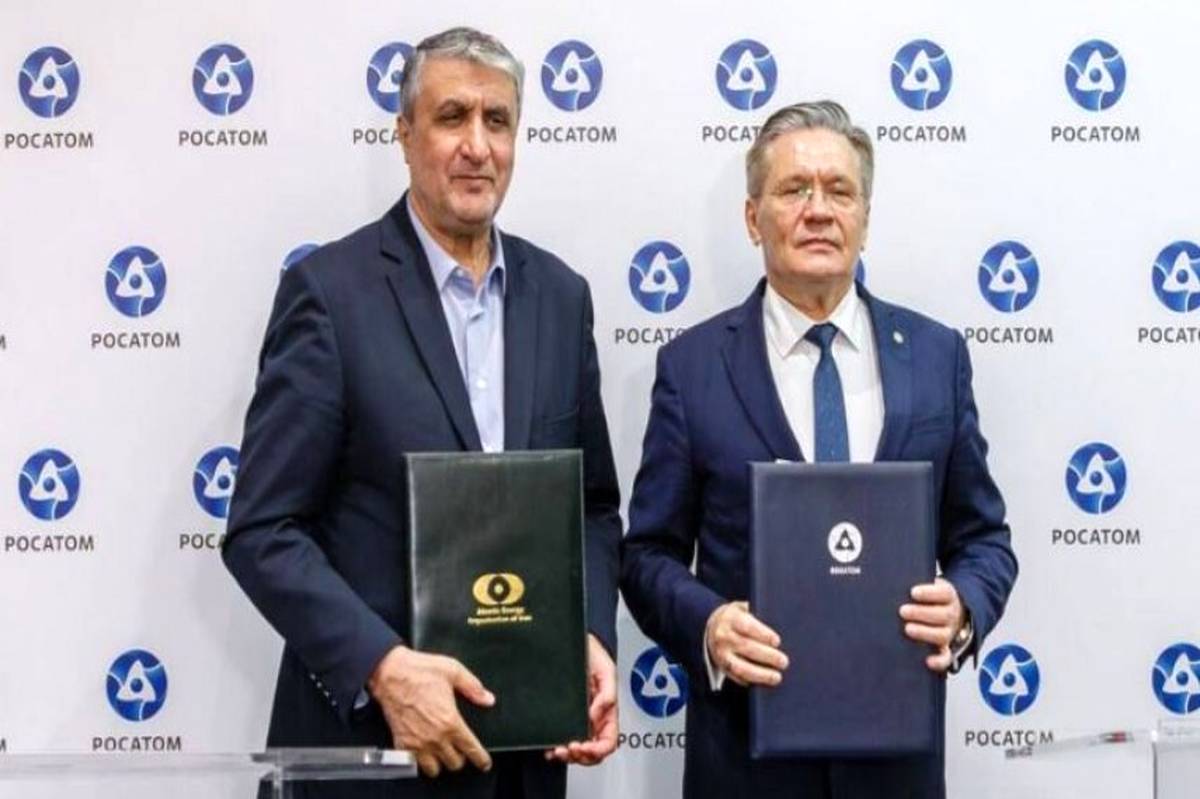 امضای تفاهم‌نامه ساخت نیروگاه‌های هسته‌ای کوچک بین ایران و روسیه