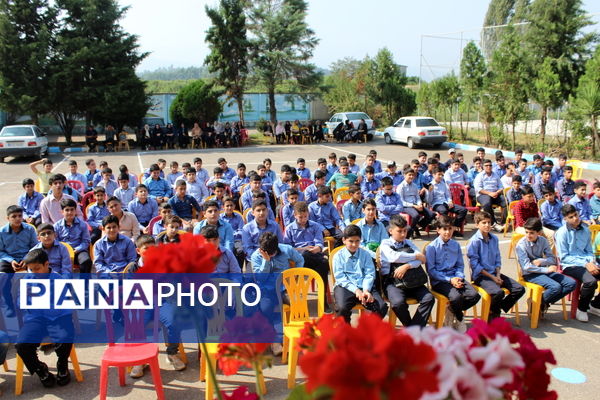 مانور بازگشایی مدارس بندپی شرقی