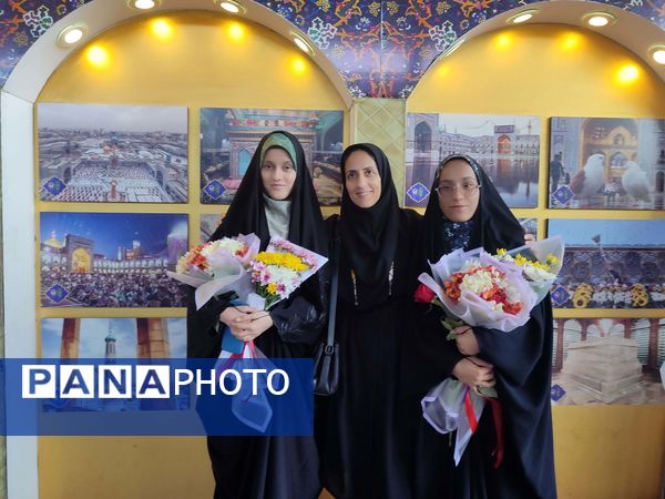 استقبال از برگزیدگان شانزدهمین المپیاد ملی فرش دستباف در مشهد