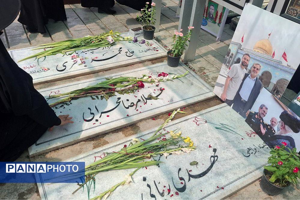 برگزاری مراسم تجدید میثاق با شهدا