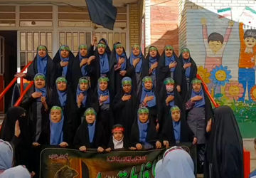 محفل قرآنی و اجرای سرود در دهه فاطمیه 