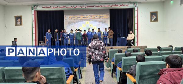 دانش آموزان دبستان امیر آقایی مهمان برنامه پرنشاط جوانه های کانون لقمان کاشمر