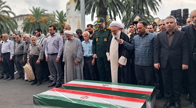 قائمشهر میزبان دو شهید حادثه تروریستی صهیونیست‌ها