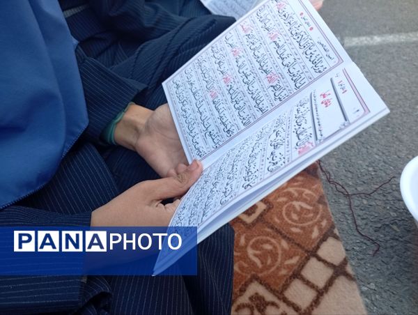 طنین همدلی در دهه فاطمیه، توزیع آش نذری در میان دانش‌آموزان دبیرستان دکتر جواد حداد ۲