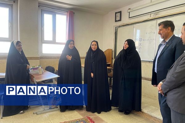 حضور و بازدید مسئولان آموزش‌وپرورش از اردوی مطالعاتی نوروزی دبیرستان نمونه سمیه شهرستان پیشوا