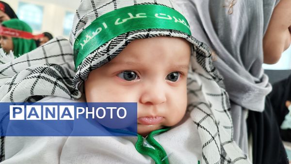  مراسم شیرخوارگان حسینی در شهرستان مارگون
