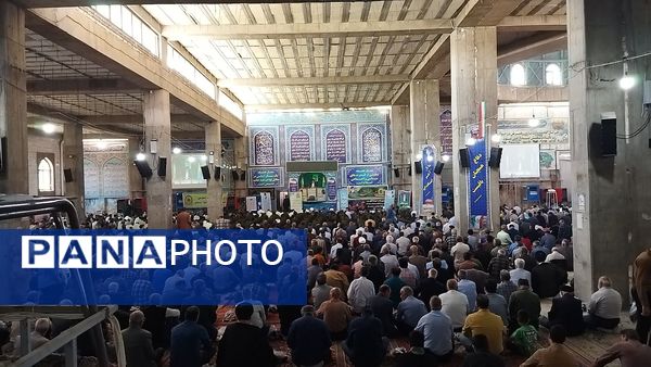 نماز عبادی و سیاسی جمعه همزمان با آغاز هفته نیروی انتظامی در نیشابور