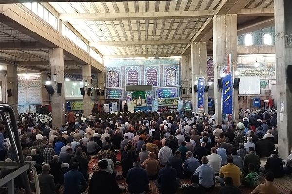 نماز عبادی و سیاسی جمعه همزمان با آغاز هفته نیروی انتظامی در نیشابور