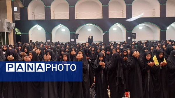 میزبانی دانش‌آموزان دختر شهرستان تفت از شهید گمنام