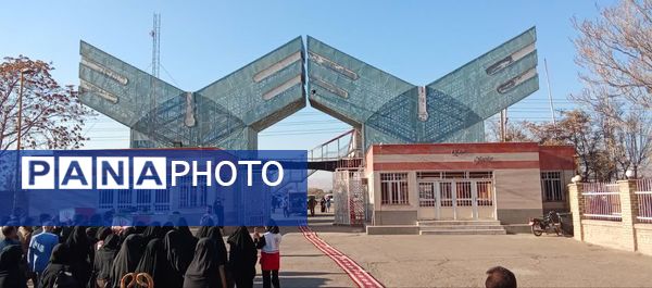 مراسم تشییع شهدای گمنام در دانشگاه آزاد تاکستان جلوه‌ای از همبستگی دانشگاهیان