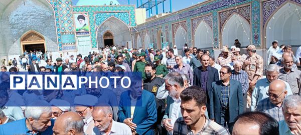 راهپیمایی جمعه خشم در کاشمر 