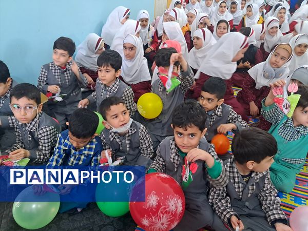 جشن اعیاد شعبانیه در دبستان شهید حشمت الله احمدپور قائمشهر