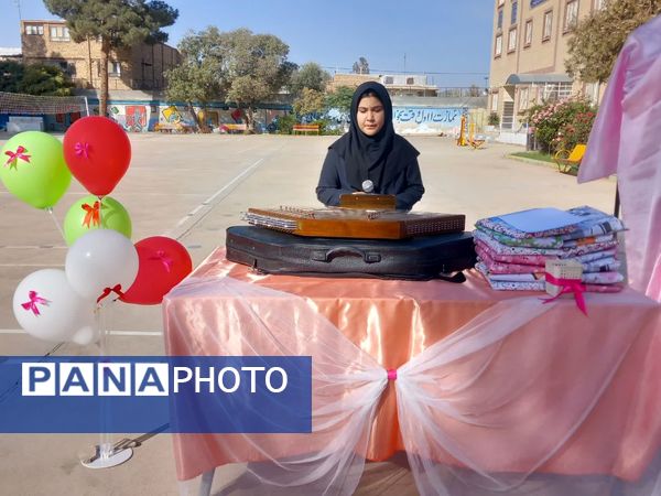 مراسم ولایت حضرت زینب در دبیرستان دخترانه فرهیختگان 
