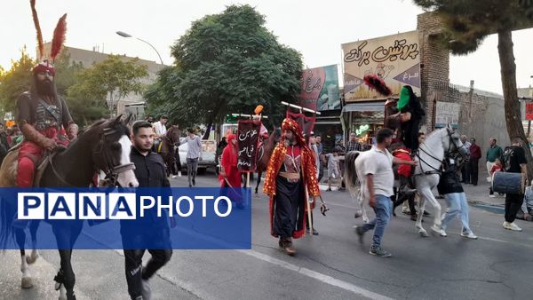 برگزاری آیین سوگواری کاروان عشق همزمان با شروع ماه صفر در شهرستان سبزوار