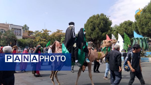 پیاده‌روی جاماندگان اربعین حسینی در اهر