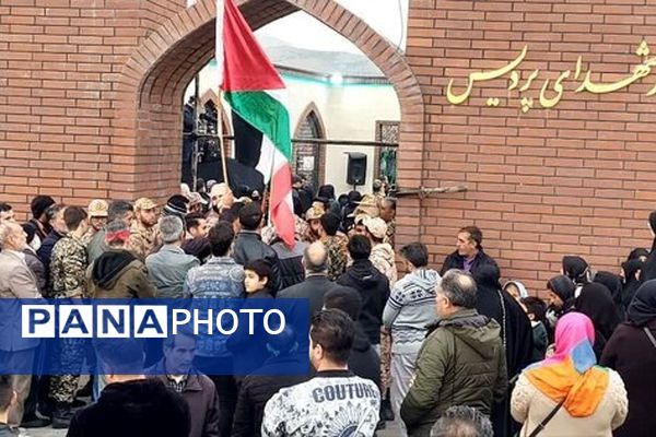 برگزاری مراسم بزرگداشت شهید مهرداد محمدتقی در نورالشهدا منطقه پردیس