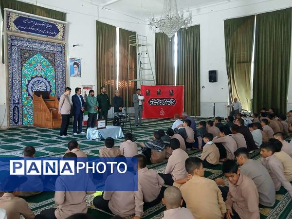 برگزاری یادواره شهدا در مسجد صاحب‌الزمان شهرستان خلیل‌آباد