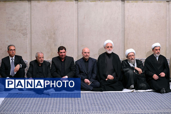مجلس بزرگداشت شهدای خدمت در محضر مقام معظم رهبری