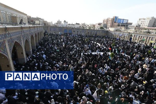 نماز عید سعید قربان در حرم حضرت عبدالعظیم حسنی (ع) شهرری