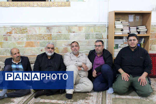 جلوه‌هایی از حلقه‌های صالحین نوجوانان بسیجی در شهر جعفریه