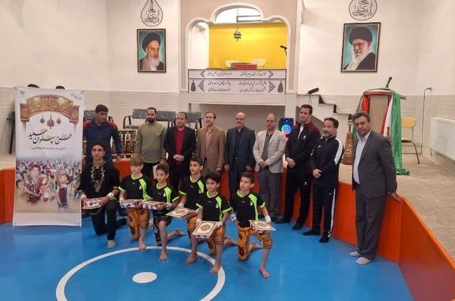 افتتاح اولین کانون زورخانه دانش‌آموزی در شازند