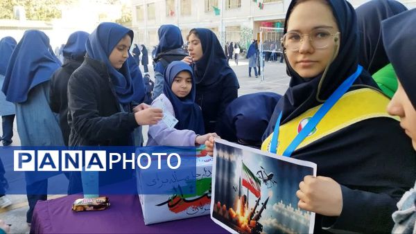 انتخابات شورای دانش آموزی دبیرستان شاهد تکتم ناحیه۳