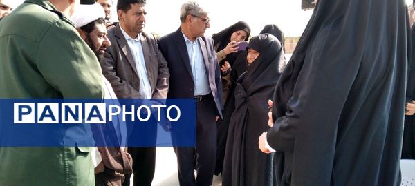آئین بازگشایی مدارس در شهرستان گلبهار