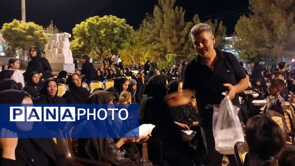 برگزاری مراسم عزاداری شب ششم ماه‌محرم در شهر نیم‌‌ور