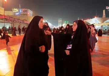 حرم حضرت معصومه(س) میزبان عزاداران دختر سه ساله اباعبدالله 