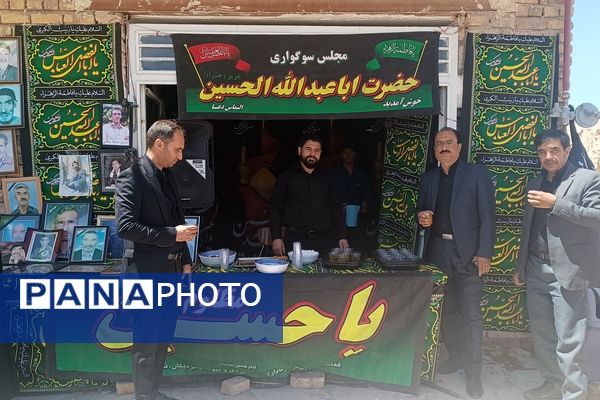 تعزیه‌خوانی روز عاشورا در روستای سلطان میدان خراسان رضوی