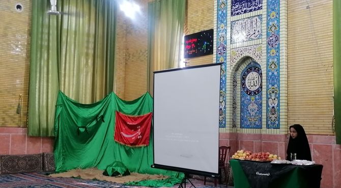 مراسم شهادت حضرت رقیه (س) در شهر بار 