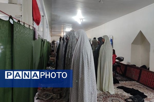 سفره ماه مهمانی خدا در مسجد جامع شهر بار